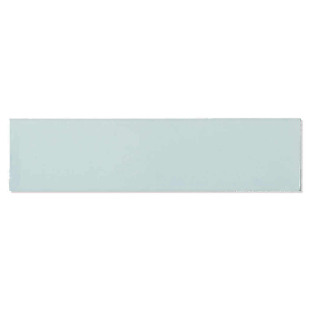Pissano Veggflis Alboran Aqua Blå Blank 8x30 cm